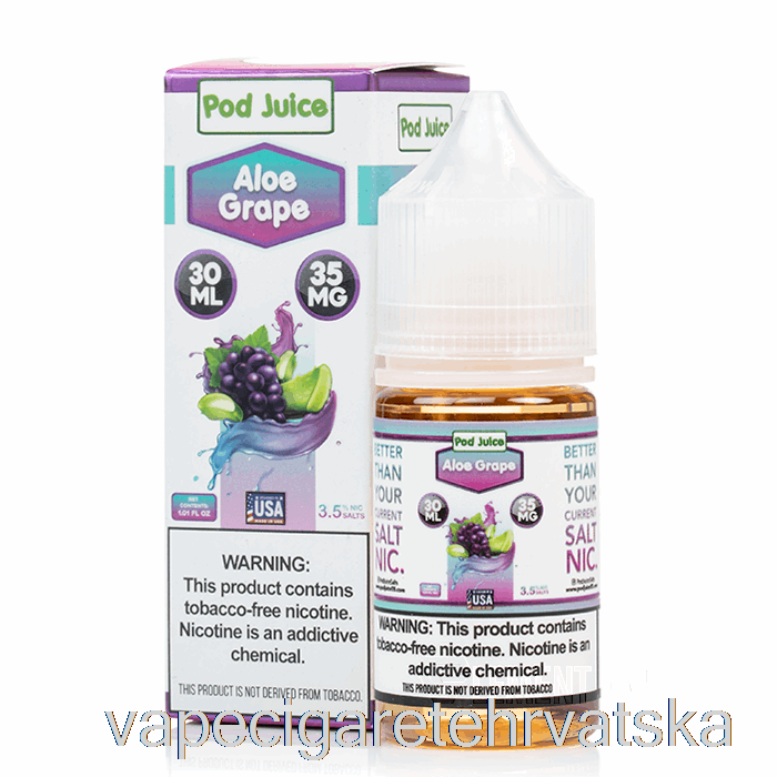 Vape Hrvatska Aloe Grape - Mahuna Sok - 30ml 10mg